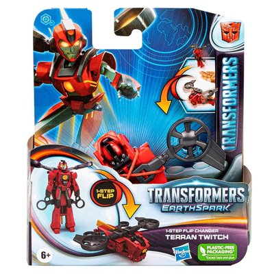 Transformers Earthspark Tek Adımda Dönüşen Figür F6229 Süprizli