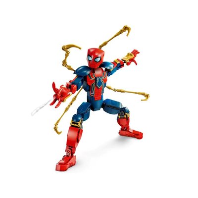 Lego Iron Spider-Man Construction Figure Set 76298