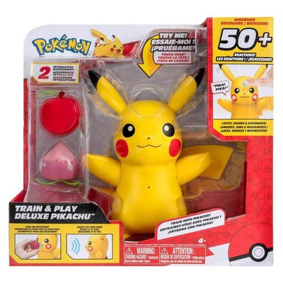 Pikachu Sesli ve Işıklı İnteraktif Deluxe Figür