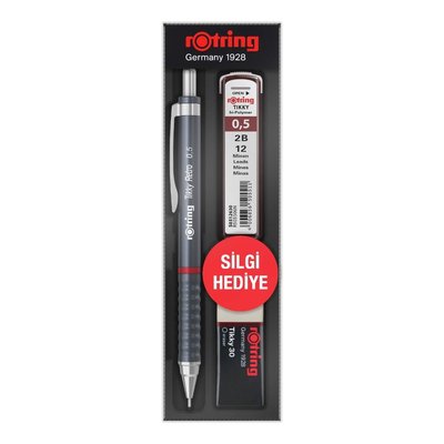 Rotring Tikky Retro 0.5+MnSlgHdyli Gri