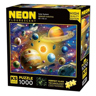 Ks Games 1000 Parça Puzzle Solar System