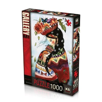 Ks Games 1000 Parça Puzzle Mom and Son