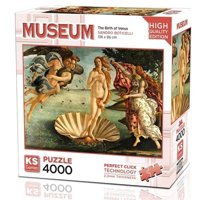 Ks Games 4000 Parça Puzzle The Birth of Venus