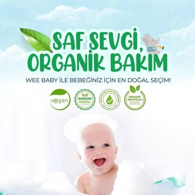 Wee Baby Organik Sertifikalı Pişik Kremi 75 ml