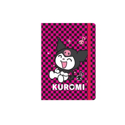 Kuromi A5 80 Yp. Çizgili Sert Kapak Defter