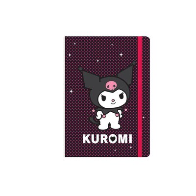 Kuromi A5 80 Yp. Çizgili Sert Kapak Defter