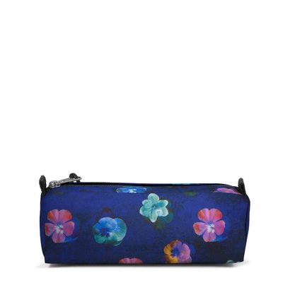 Eastpak Benchmark Single Flower Blur Navy Kalem Çantası