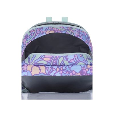 Jansport Main Campus Fluid Floral Pastel Lilac Sirt Çantası