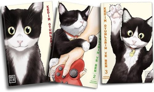 Kedim ve Oyunlarım Seti - 3 Kitap Takım