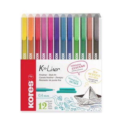 Kores Fine Liner 12'li 28112