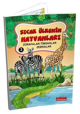 Sıcak Ülkenin Hayvanları 3 - Zürafalar - Timsahlar - Zebralar