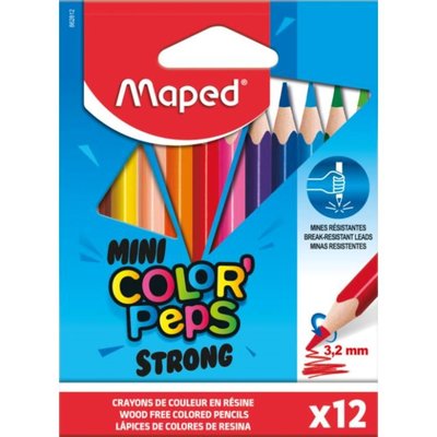 Maped ColorPeps Strong Mını 12'Lı Kuruboya