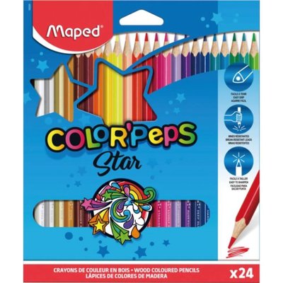 Maped Color'Peps Kuru Boya 24'Lü Kutu