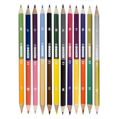 Kores Jumbo 12'li KuruBoya 93252