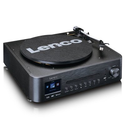 Lenco MC-460BK Radyo CD MP3 Çalar Bluetooth Pikap