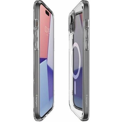 Spigen Apple iPhone 15 Kılıf Crystal Hybrid (MagSafe Uyumlu) White - ACS06485