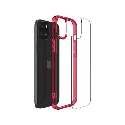 Spigen Apple iPhone 15 Kılıf Ultra Hybrid Red Crystal - ACS06794