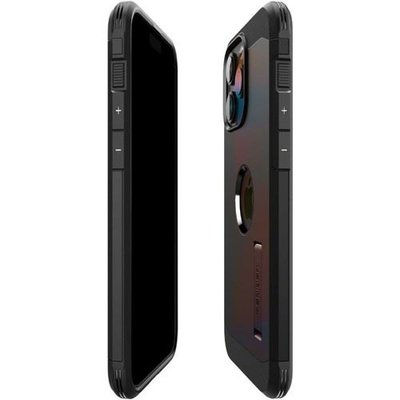 Spigen Apple iPhone 15 Pro Kılıf Tough Armor MagFit (MagSafe Uyumlu) Black - ACS06733