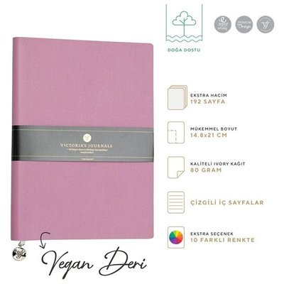 VJ Smyth Classic Esnek Kapak Defter Nar Çiçeği