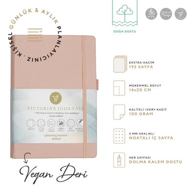 VJ Venzi  Planlayıcı Defter.Pembe, N/A