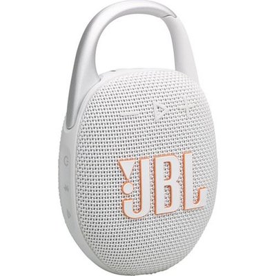 JBL Clip5 Bluetooth Hoparlör IP67 Beyaz