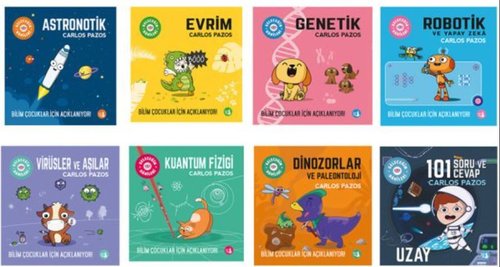 Geleceğin Dahileri Seti - 8 Kitap Takım