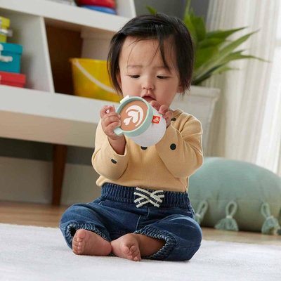 Fisher-Price Çıngıraklı Latte Kahve Keyfi Dişlik HGB86