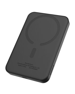 Baseus MgSafe Mini 20W 5.000 mAh Kablosuz Şarjlı Powerbank Siyah