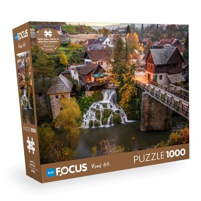 Blue Focus Puzzle 1000 Parça Rastoke BF453