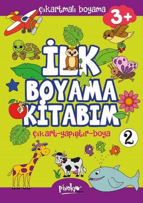 Çıkartmalı İlk Boyama Kitabım 2 - 3+ Yaş