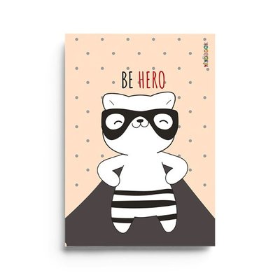 Ninobook Big Hero Cat Renkli Butik Defter