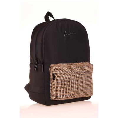 Kaukko Wicker Sırt Çantası (Black)