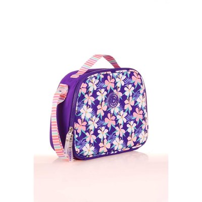 Kaukko Double Stripe Beslenme Çantası (Purple)