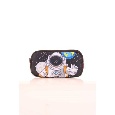 Kaukko Kids 3 Bölmeli Kalem Çantası (Toys Astronaut)