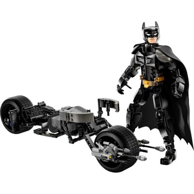 Lego Batman Batman İnşaat Figürü ve Yarasa Pod Bisikleti 76273