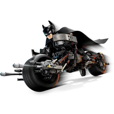 Lego Batman Batman İnşaat Figürü ve Yarasa Pod Bisikleti 76273