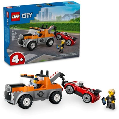 Lego City Çekici ve Spor Araba Tamiri 60435