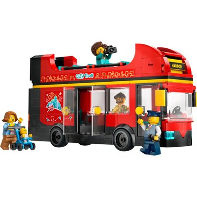 Lego City Kırmızı Çift Katlı Gezi Otobüsü 60407