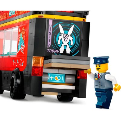 Lego City Kırmızı Çift Katlı Gezi Otobüsü 60407