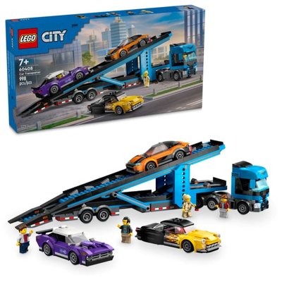 Lego City Spor Arabalı Araba Taşıyıcı Kamyon 60408 | D&R