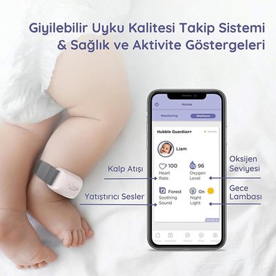 Hubble Guardian+ Giyilebilir Bebek Takip Cihazı