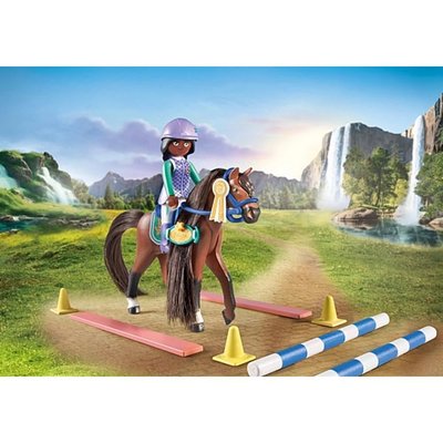 Playmobil Zoe ve Blaze ile Zıplama Arenası