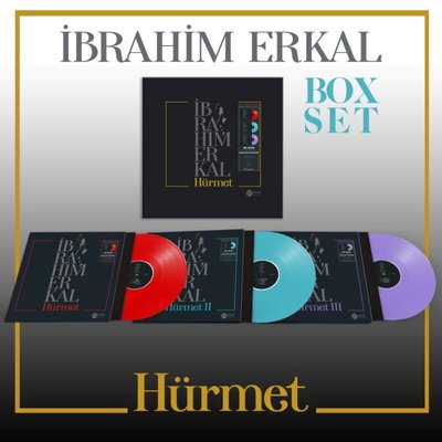 İbrahim Erkal Hürmet Box  Set (3 Lp) Plak