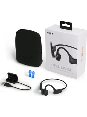 Shokz OpenSwim Kemik İletimli Bluetooth Kulaklık Siyah