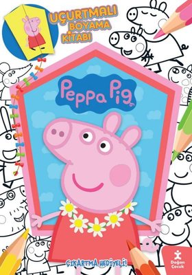 Peppa Pig - Uçurtmalı Boyama Kitabı - Çıkartma Hediyeli!