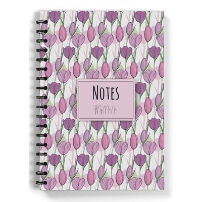 Mymia Art Tulip-Big 17x24 Spiralli Sert Kapak Defter