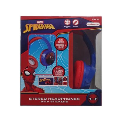 Volkano Örümcek Adam Mikofonlu Kablolu Kulaklık