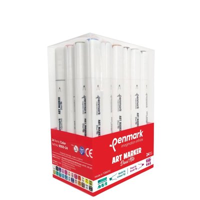 Penmark Marker's Art Brush Kalem 24 Lü Set