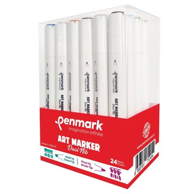 Penmark Marker's Art Brush Kalem 24 Lü Set
