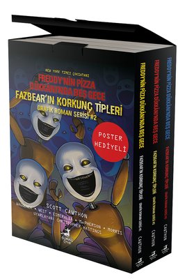 Fazbear'ın Korkunç Tipleri Çizgi Roman Seti - 3 Kitap Takım